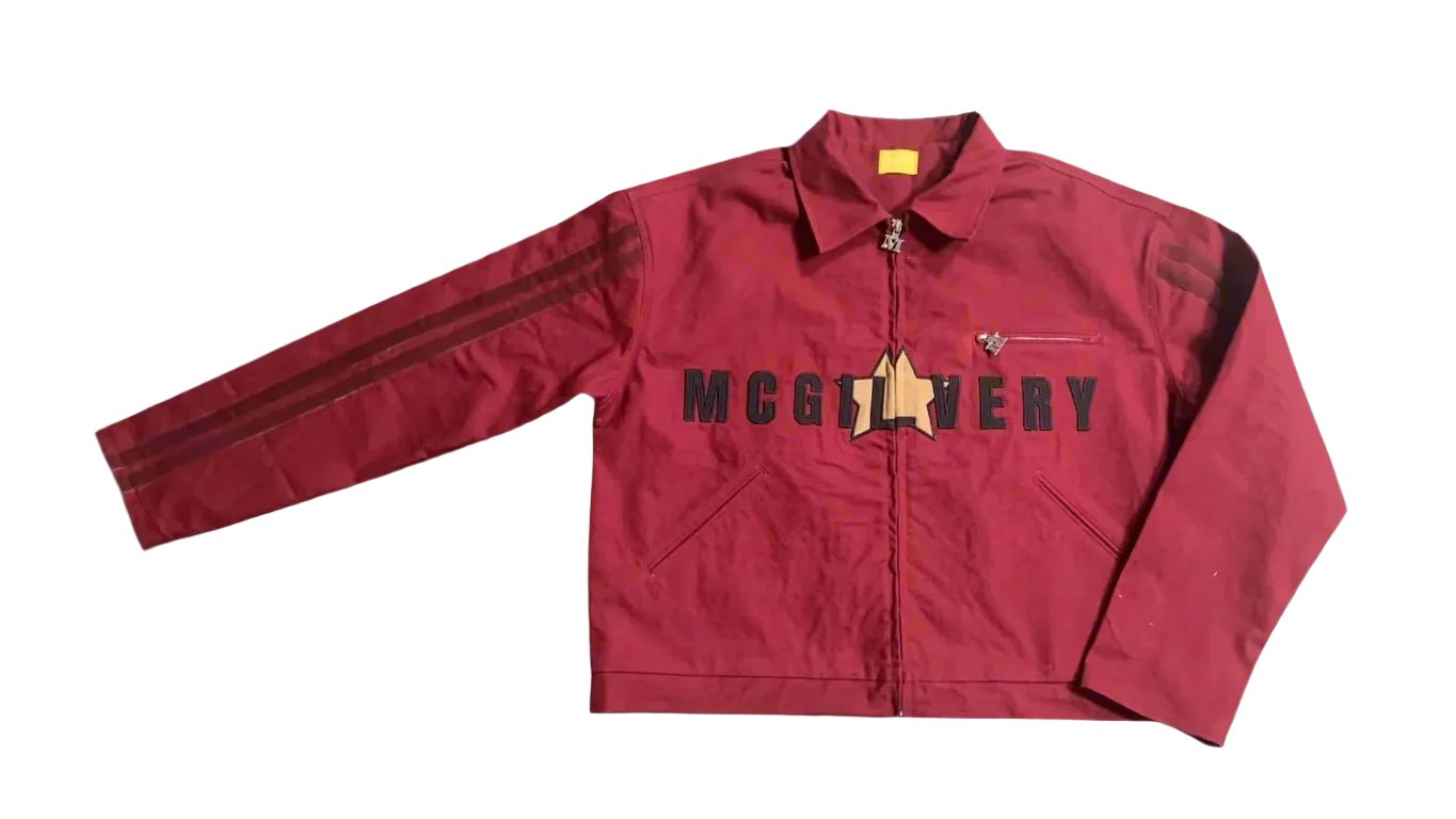 Burgundy Jimmy Work Jacket